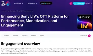 Preview of the Sony Liv Case Study