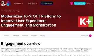 Preview of the K+ Case Study