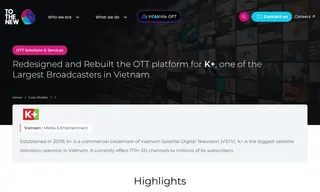 Preview of the K+ Case Study