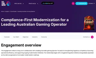 Preview of the Leading Australian Gaming Operator Case Study