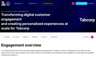 Preview of the Tabcorp Case Study