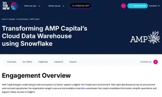 Preview of the AMP Capital Case Study