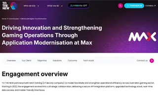 Preview of the MAX Gaming (a Tabcorp Company) Case Study