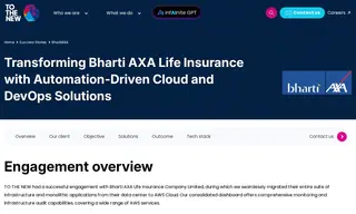 Preview of the Bharti AXA Life Insurance Company Limited Case Study