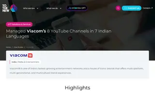 Preview of the Viacom18 Case Study