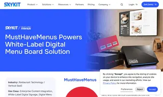 Preview of the MustHaveMenus Case Study