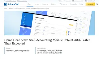 Preview of the Home Healthcare Software Provider Case Study