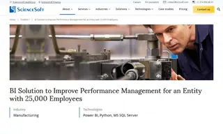Preview of the US-based Machinery Maintenance Entity Case Study