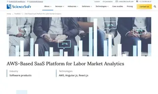 Preview of the US-based Startup Concentrated on Labor Market Software Case Study