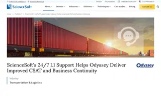 Preview of the Odyssey Logistics & Technology Corporation Case Study