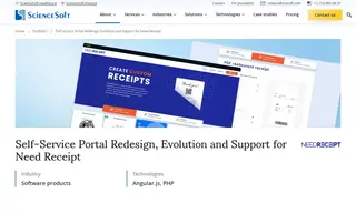 Preview of the Need Receipt Case Study