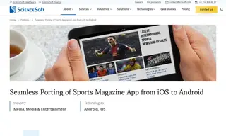 Preview of the Sports Magazine Application Case Study