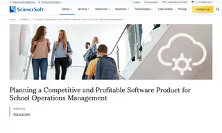 Preview of the Texas-based K-12 School Operations Management SaaS Startup Case Study