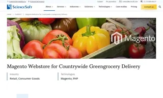 Preview of the Countrywide Greengrocery Delivery (Client) Case Study