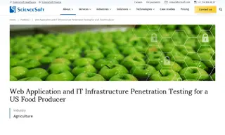 Preview of the Large US Food Producer Case Study