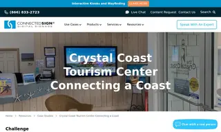 Preview of the Crystal Coast Tourism Center Case Study