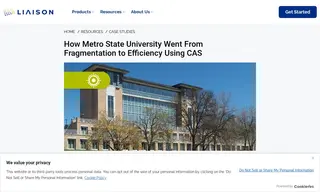 Preview of the Metro State University Case Study