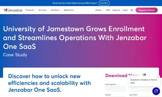 Preview of the University of Jamestown Case Study