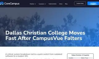 Preview of the Dallas Christian College Case Study