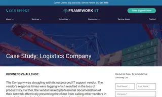 Preview of the Logistics Company Case Study