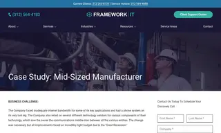 Preview of the Mid-Sized Manufacturer Case Study