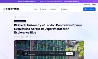 Preview of the Birkbeck, University of London Case Study