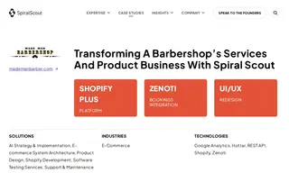 Preview of the Made Man Barbershop Case Study