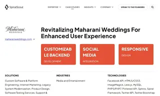Preview of the Maharani Weddings Case Study