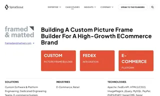 Preview of the Framed & Matted Case Study