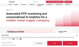 Preview of the Molten Metal Supply Company Case Study