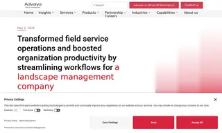 Preview of the Landscape Management Company Case Study