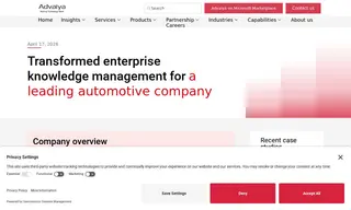 Preview of the Leading Automotive Company Case Study