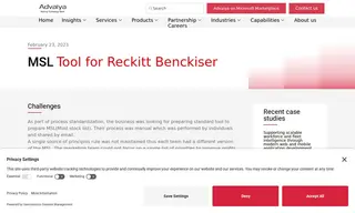 Preview of the Reckitt Benckiser Case Study