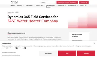 Preview of the FAST Water Heater Company Case Study