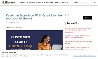 Preview of the W. P. Carey Case Study