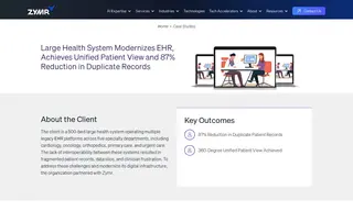 Preview of the Large Health System Case Study