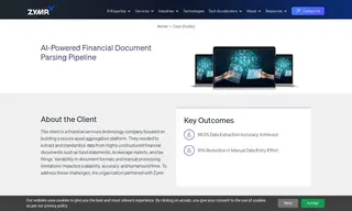 Preview of the The Client (financial Services Technology Company) Case Study