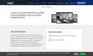 Preview of the 12-property Luxury Hotel Chain Case Study