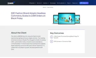 Preview of the $250m Direct-to-consumer Fashion Brand Case Study