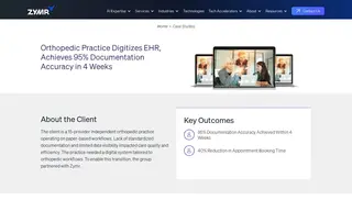 Preview of the Independent Orthopedic Practice Case Study