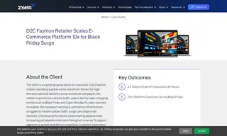 Preview of the D2C Fashion Retailer Case Study