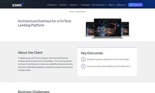 Preview of the FinTech Lending Platform Case Study