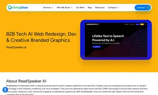 Preview of the ReadSpeaker AI Case Study