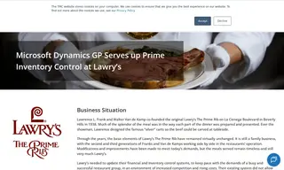 Preview of the Lawry's The Prime Rib Case Study