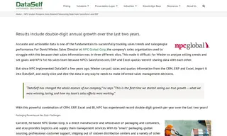 Preview of the NPC Global Corp Case Study