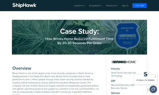 Preview of the Brinks Home Case Study