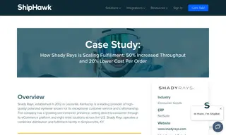 Preview of the Shady Rays Case Study