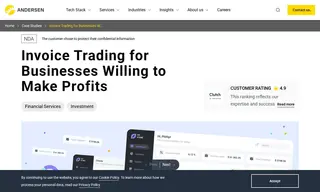 Preview of the Andersen's Customer Case Study