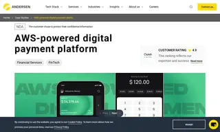 Preview of the Andersen's Customer Case Study