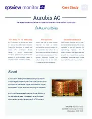 Preview of the Aurubis AG Case Study